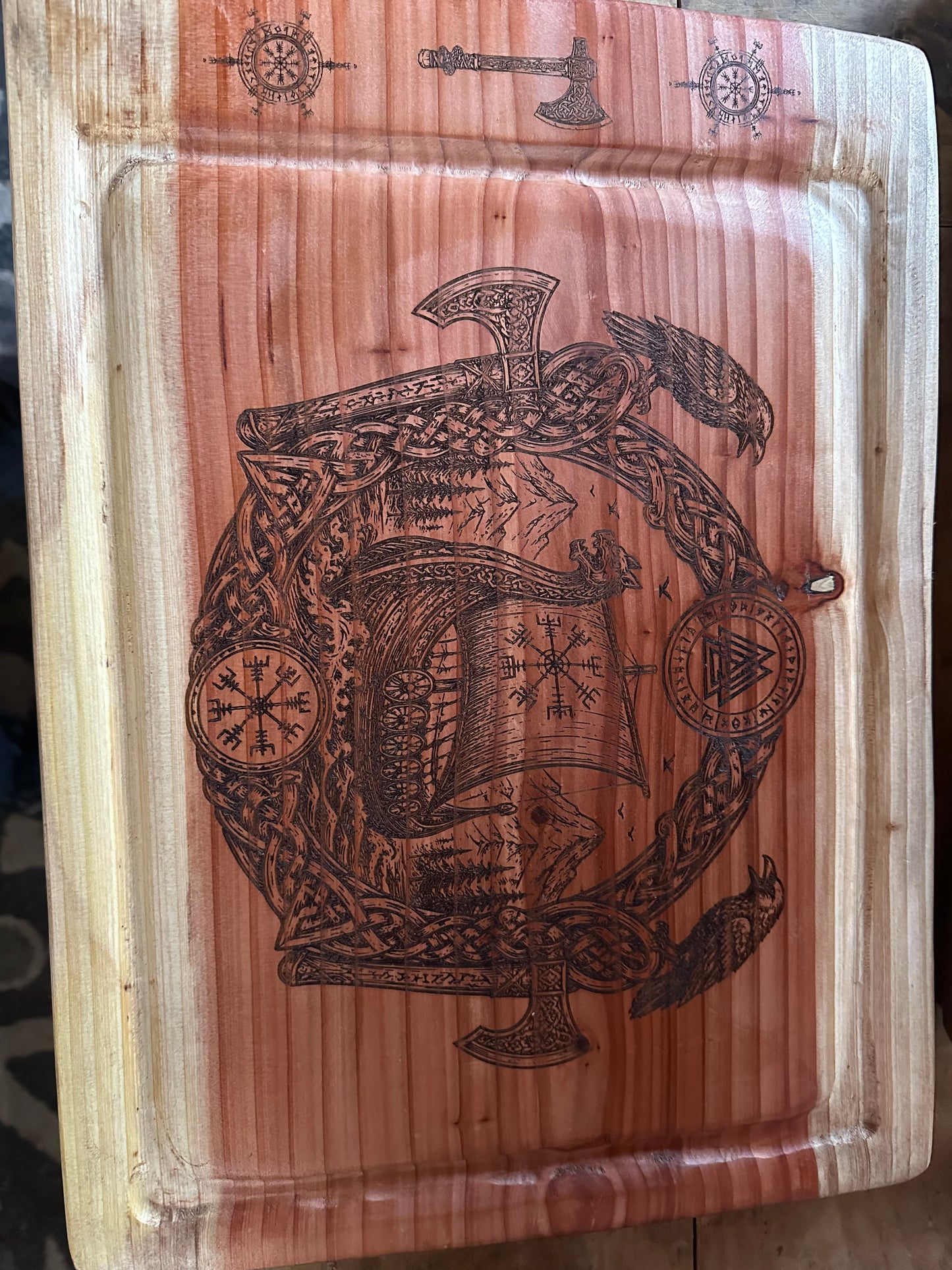 Tabla Sequoia vikingos