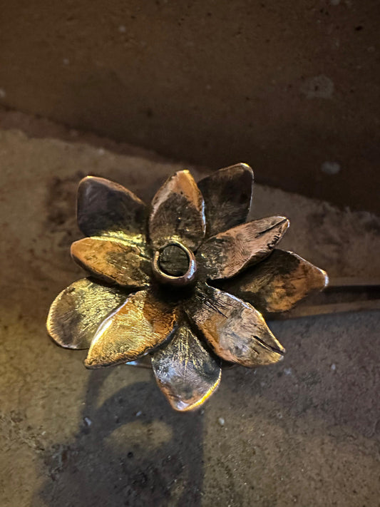 Anillo Flor Cupper