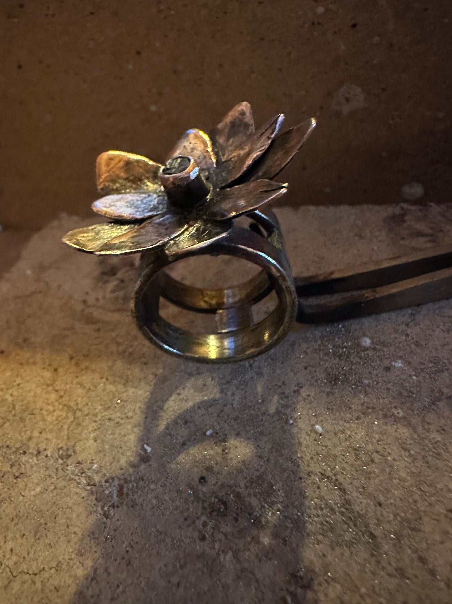 Anillo Flor Cupper